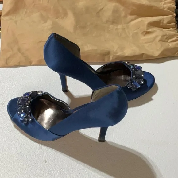 Escarpins En Cuir Ann Taylor - Talon 2.5 Pouces - Taille 6.5 Femme (occasion)